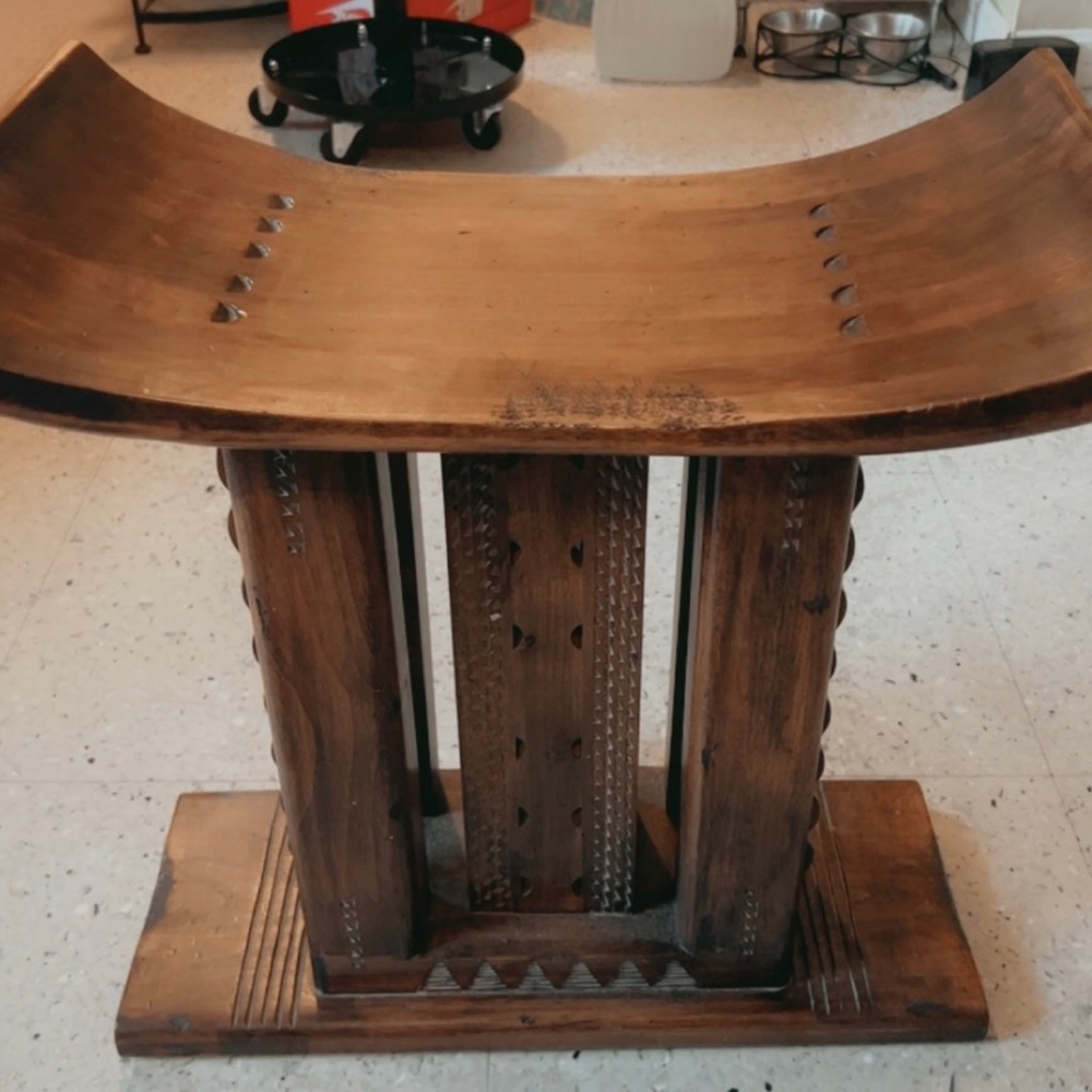 1980's Vintage Mid Century Style Stool